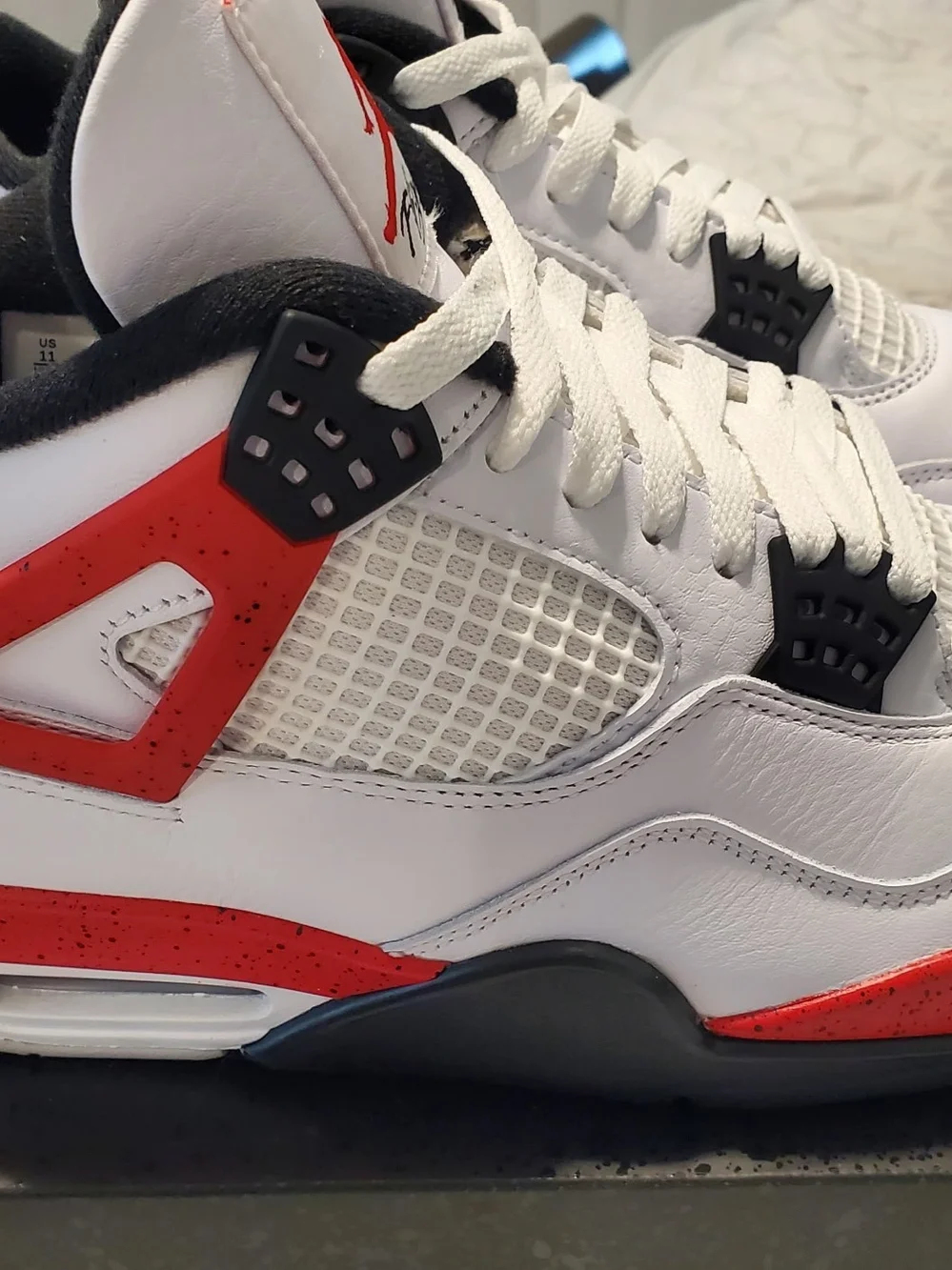 Nike Air Jordan 4 Retro 'White/Red/Black'